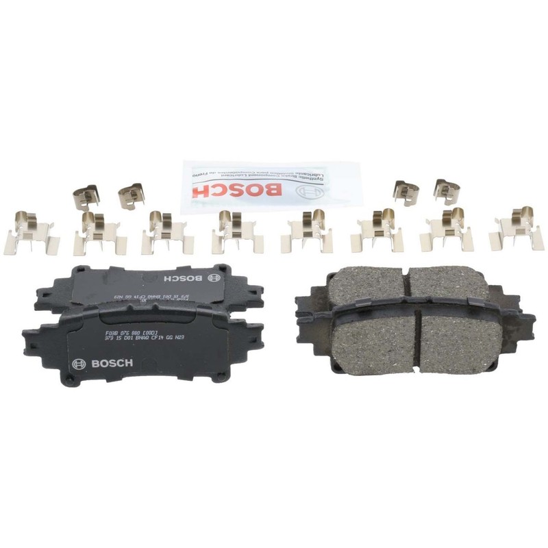 Bosch OEM Front & Rear Ceramic Brake Pads Kit For 2010-2015 Lexus RX350 gallery