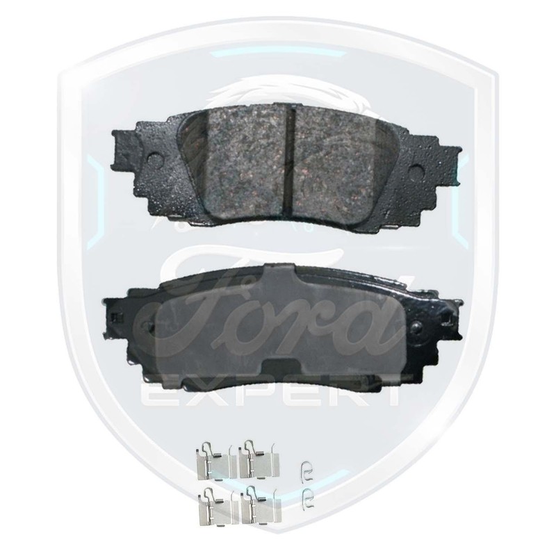 Akebono OEM Front & Rear Brake Pads For 2019-2025 Toyota RAV4 Lifetime Warranty gallery