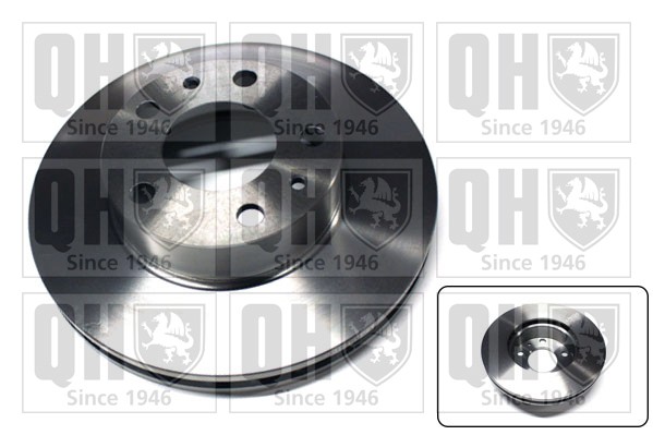 2x Brake Discs Pair Vented fits FIAT DUCATO 250 3.0D Front 2006 on 280mm Set QH gallery