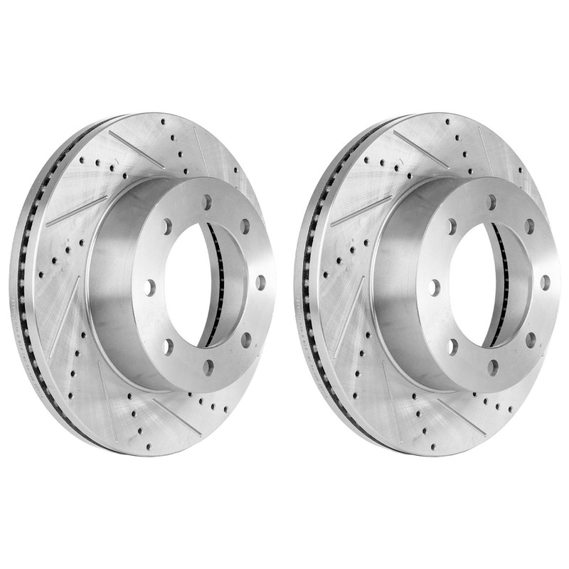 Front Brake Disc Rotors for F250 Truck F350 F450 Ford F-250 Super Duty F-350