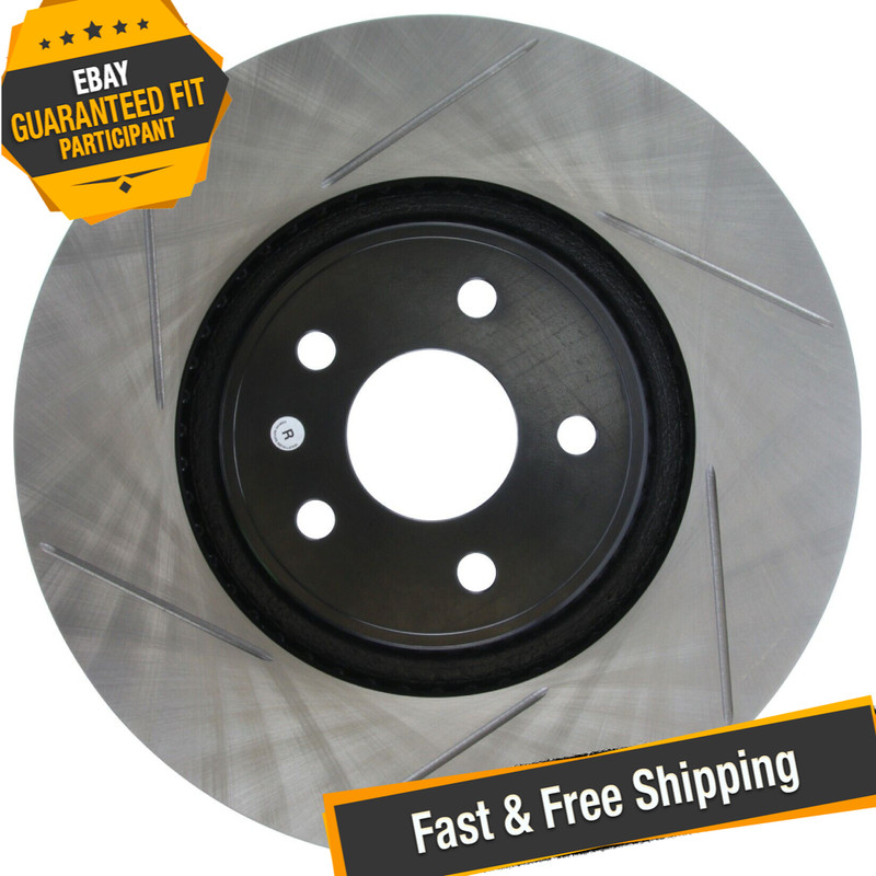StopTech Sport Slotted 1-Piece Front Brake Rotor for 13-18 Ford Focus