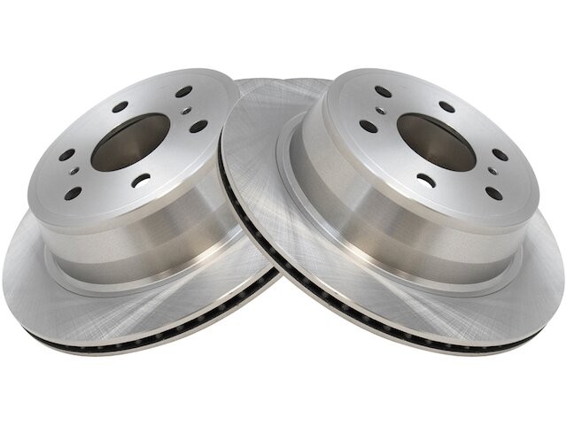 TRQ 66FJ11B Rear Brake Rotor Set Fits 2007-2020 Cadillac Escalade