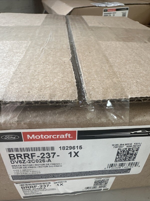 Disc Brake Rotor Motorcraft BRRF-237 fits 14-18 Ford Transit Connect