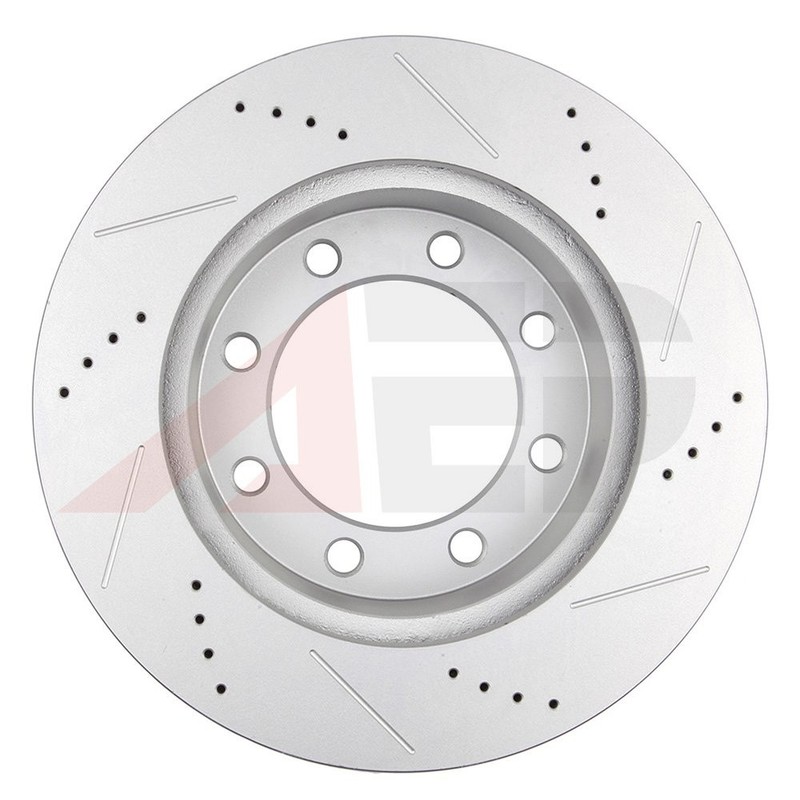 2 * Front Drilled Brake Rotors Discs For Ford F-350 Super Duty 2005 2006 - 2012 gallery