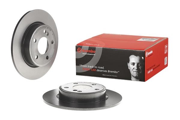 2x Brake Discs Pair Solid fits MERCEDES B180 W246 1.5D Rear 13 to 18 276mm Set gallery