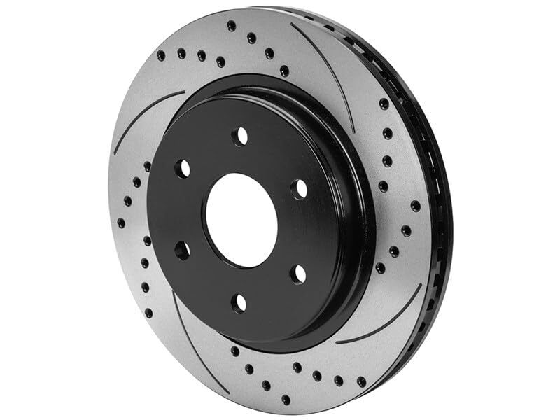 Wilwood 160-17119-BK Brake Rotor, 1.18 Offset, Drilled, Right, 13.31 x 1.26