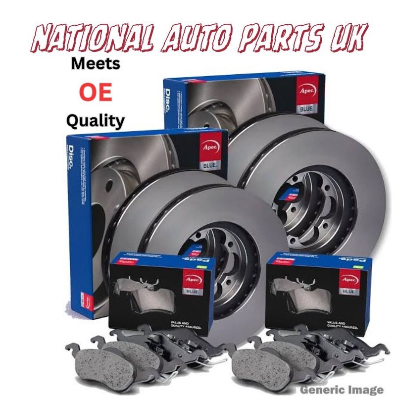 FRONT REAR BRAKE DISCS PADS FOR VAG AUDI SEAT VW SKODA 288MM 272MM 1K0615301T
