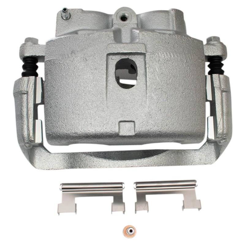 TRQ Front Brake Pad & Rotor Kit Ceramic for Cadillac Chevrolet GMC Hummer gallery