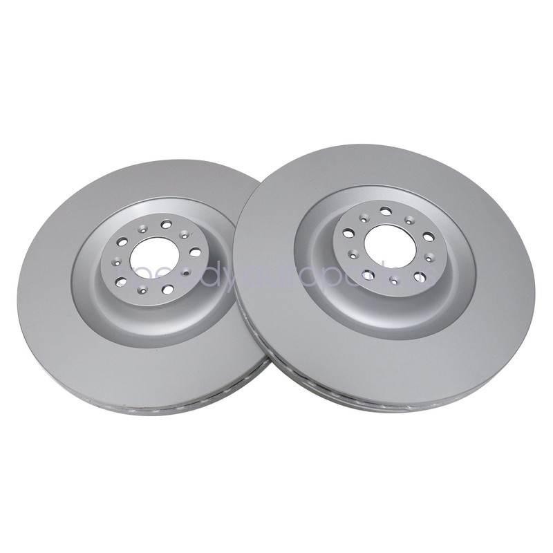 2PCS Front Brake Rotors For Bentley Flying Spur 2014-18 GT 2004-18 3W0615301B gallery