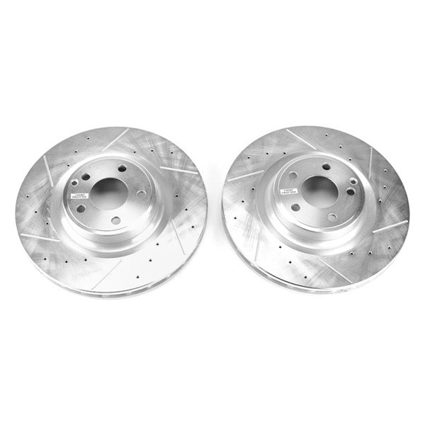 PowerStop EBR1458XPR Brake Rotors For Mercedes-Benz SLC300 2017-2020 Front gallery