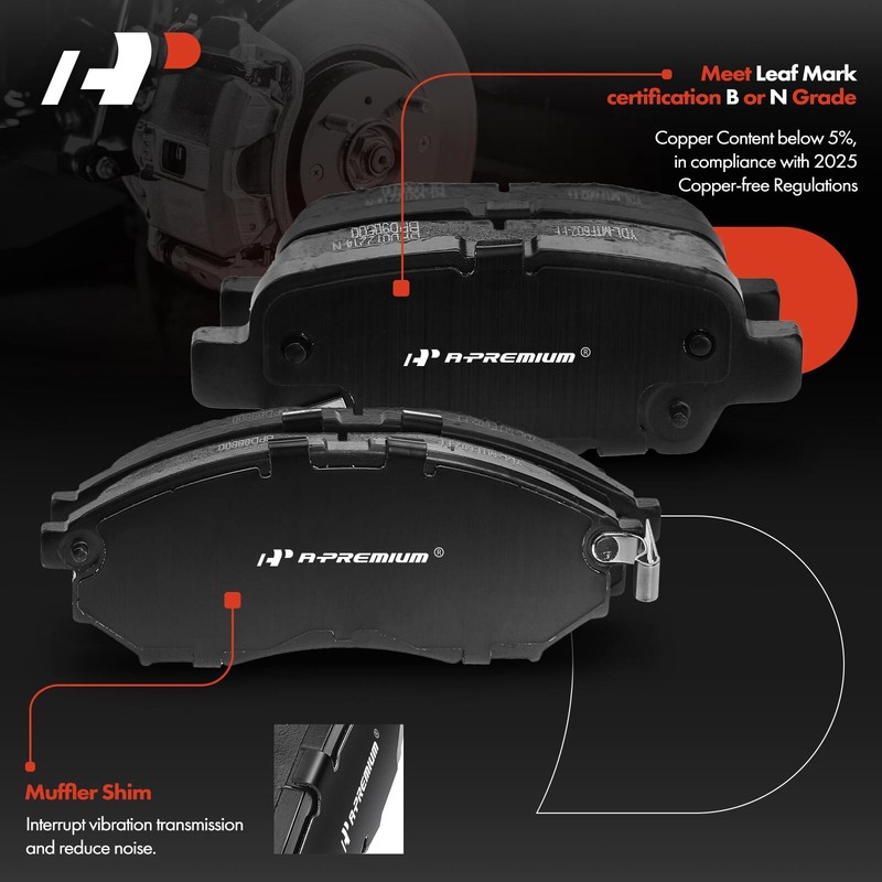 Drilled Brake Rotor & Ceramic Brake Pads Front & Rear for INFINITI G37 M35 QX50 gallery