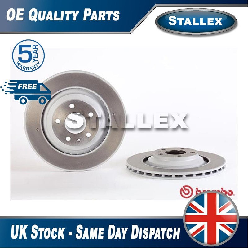 Fits Audi A6 2004-2011 + Other Models Brake Disc Rear Stallex #2