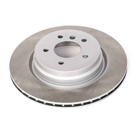 Powerstop Brakes EBR1021SCR Disc Brake Rotor Rear, Vented, Semi Coated for BMW