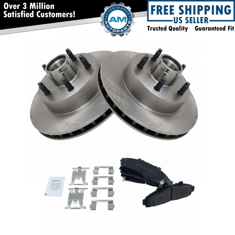 Front Posi Metallic Brake Pad Rotor Kit for 95-97 Ford Ranger Mazda 2WD