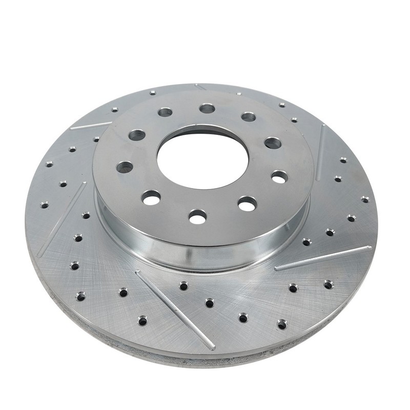 Bolt-On Rear Disc Brake Conversion Kit For GM 10 & 12 drilled and slotted rotors gallery