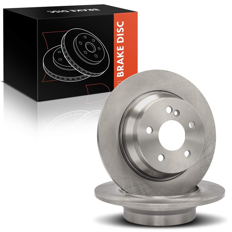 2x Disc Brake Rotors for Mercedes-Benz E250 2014-2016 E320 2003-2009 E350 Rear gallery