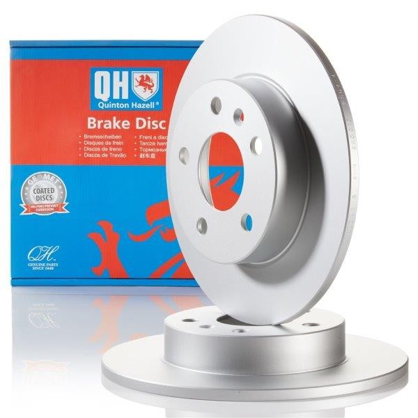 2x Brake Discs Pair Solid fits OPEL ASTRA G, H, J Rear 98 to 15 With ABS 264mm gallery