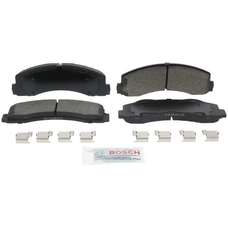 BE1414H Bosch 2-Wheel Set Brake Pad Sets Front for F150 Truck Ford F-150 Lincoln