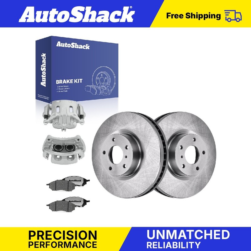 Front Brake Rotors Ceramic Pads Calipers for INFINITI, G37 2009-2013