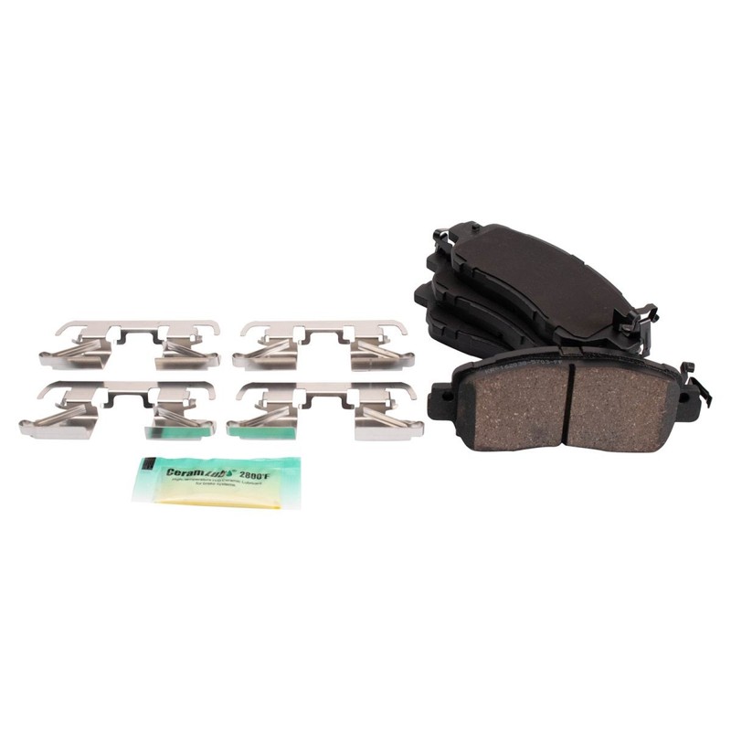 Performance Front Brake Pad & Rotor Kit Premium G-Coated Ceramic Fits Nissan gallery