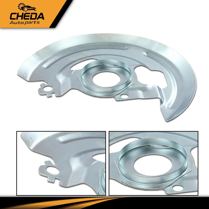 Disc Brake Caliper Brackets+ Backing Plates Dust Shields Fit For 64-72 GM A Body gallery