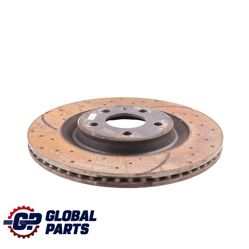 Audi S4 B8 S5 8T Q5 8R Front Brake Disc Pair Slotted Dimpled EBC GD1846 330x36 gallery
