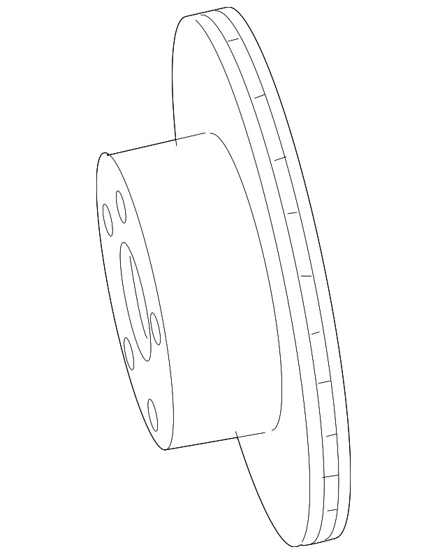 Genuine GM Front Disc Brake Rotor 92245928 gallery
