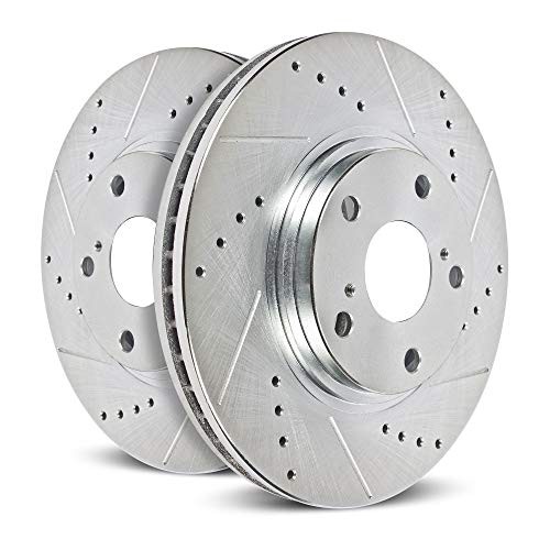 Powerstop Ar8144xpr Power Stop Ar8144 8145Xpr Drilled And Slotted Rotor