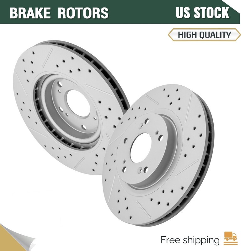 300mm Front Brake Disc Rotors For Acura CSX RSX ILX Honda Civic CR-V