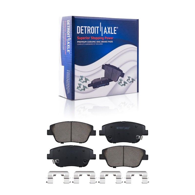 Front Rear Brakes Rotors Ceramic Pads Kit for HYBRID 2011-2015 KIA OPTIMA gallery