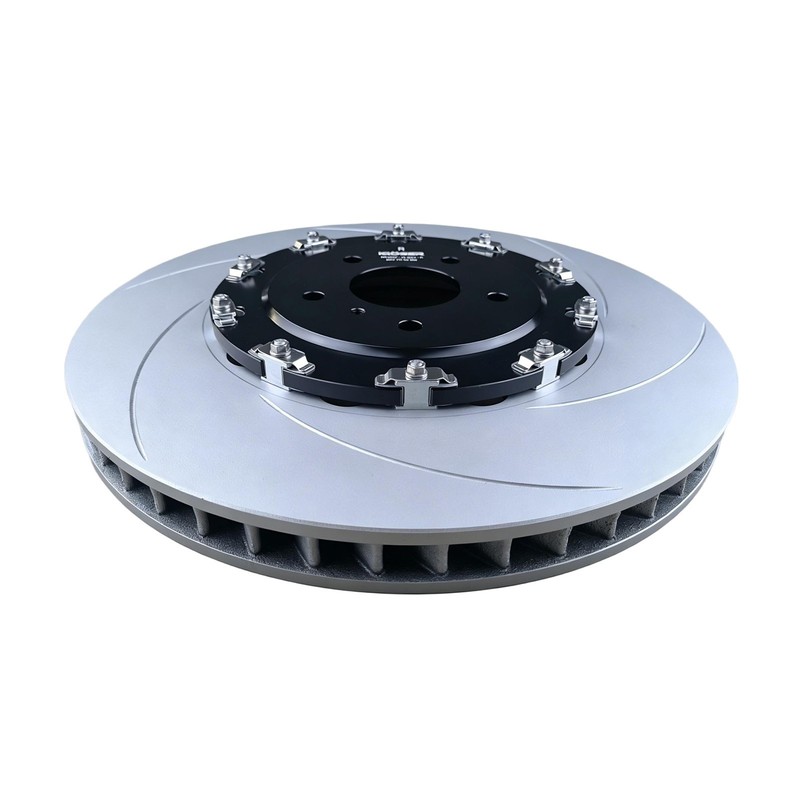 Two-Piece Front Floating Slotted Disc Brake Rotors For Nissan GT-R (07-12) R35 gallery