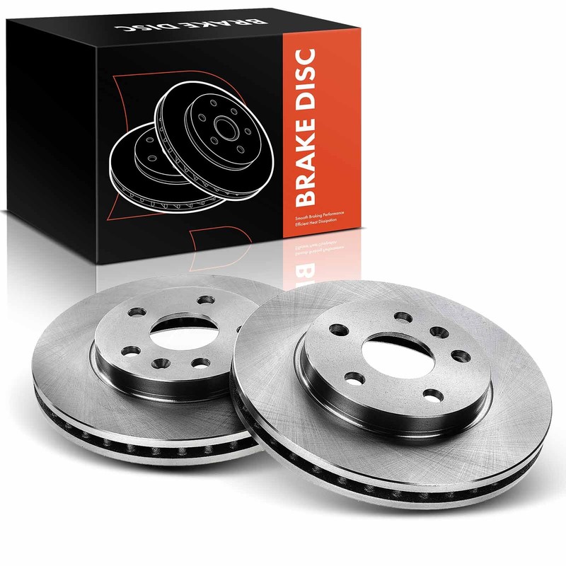 New Front Disc Brake Rotors for Buick Regal 2011-2017 Chevrolet Malibu 2013-2016
