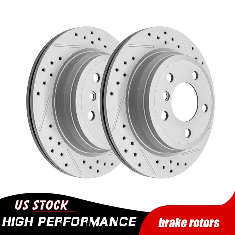 300mm Rear Drilled Disc Brake Rotors for BMW 320i 328i 330i 428i 430i xDrive