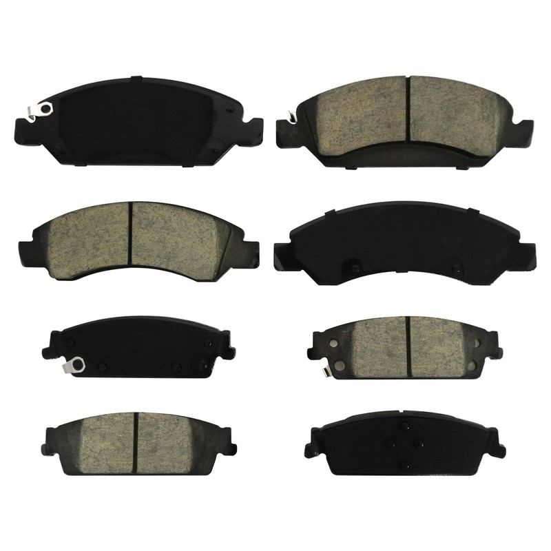 8Pcs Front Rear Ceramic Brake Pads D1363 D1717 For Cadillac Escalade ESV 15-20 gallery