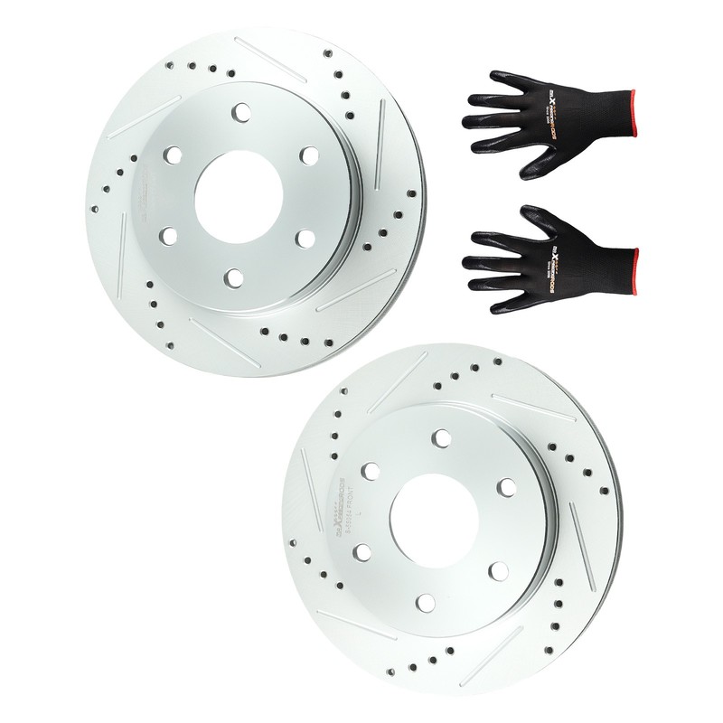 Front Brake Rotors Kit for Cadillac Escalade ESV 2003-2006/EXT 2002-2006 S-55054