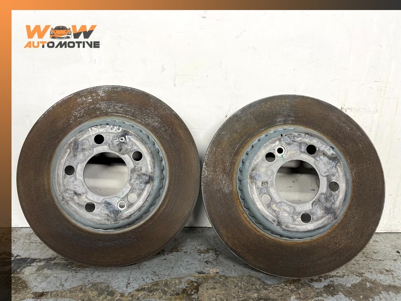 15-20 MERCEDES-BENZ W205 C300 E300 RWD REAR BRAKE DISC ROTORS PAIR SET OEM