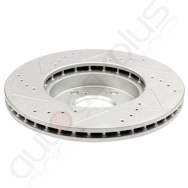 Front Brake Disc Rotors For 2002 2003 2004 Honda CR-V Drilled & Slotted 2Pcs gallery