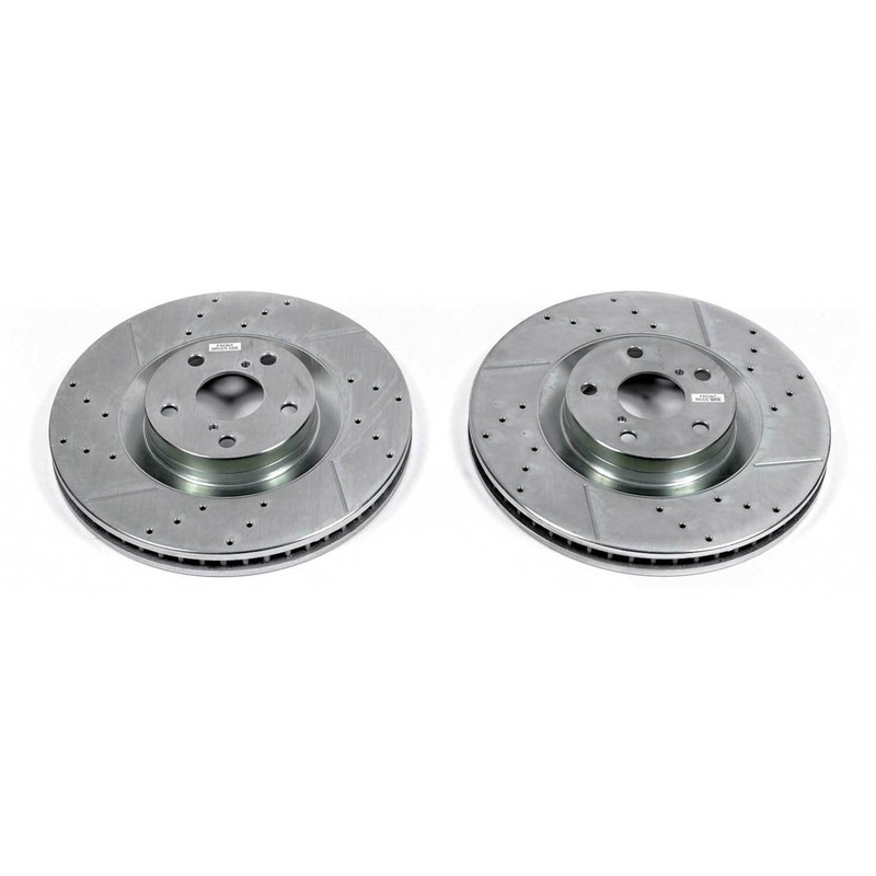 PowerStop JBR1568XPR Disc Brake Rotor Set For Select 12-21 Lexus Models gallery