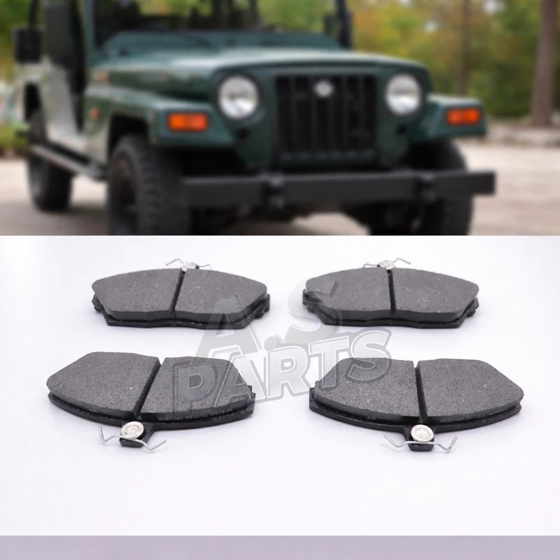 Fit For Mahindra Roxor – ”Front Brake Pads Set Black”