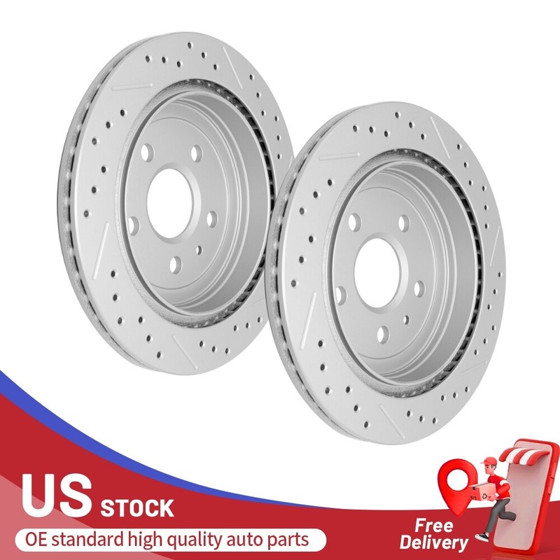 315mm Rear Brake Rotor for 2008-2019 Cadillac CTS 10-15 Chevrolet Camaro LS & LT