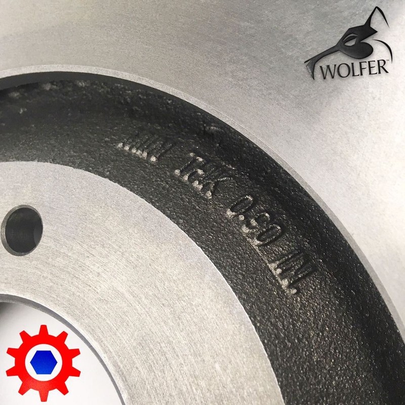 BRAKE ROTOR 12" ECV Style Vented Hummer 12K; 6034965 2530015670893 Z-160-9535 gallery