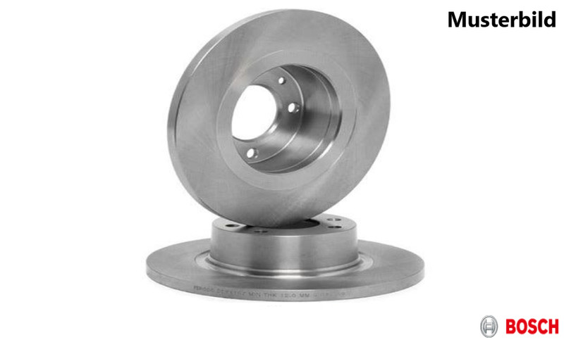 2x Bosch brake discs set front Ø 238 mm for Renault Clio Super 5 Twingo I new