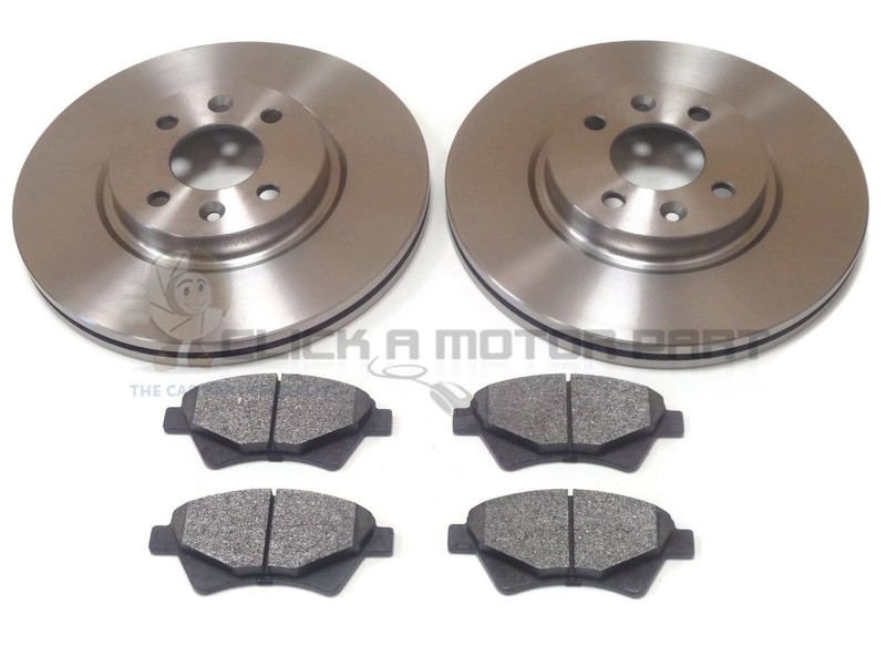 RENAULT MEGANE MK2 02-05 1.5 DCi & 1.9 DCI FRONT 2 BRAKE DISCS & PADS CHECK TYPE