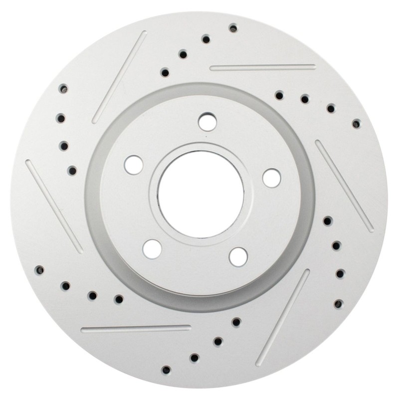 TRQ Front and Rear Brake Rotors Set For 2013-2017 Ford C-Max 2013-2016 Escape gallery