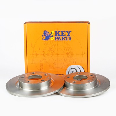 2x Brake Discs Pair Solid Rear 278mm KBD5332 Key Parts Set GHT226251 GV9B26251A gallery
