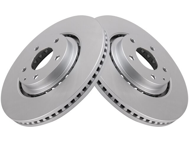 Front TRQ Brake Rotor Set fits Mazda CX9 2016-2023 78BMNF