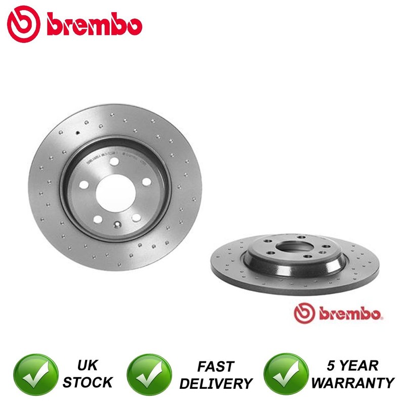 Brake Discs Rear Brembo Fits Audi A4 A5 A6 Q5 A7 Allroad + Other Models #2