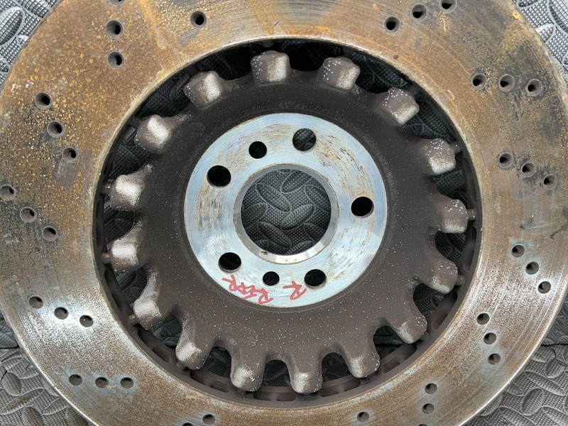 ✨ OEM 2020-2023 BMW X3 X3M F97 G01 G02 REAR RIGHT BRAKE DRILLED DISC ROTOR gallery