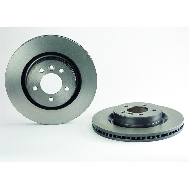 Brembo Front Brake Kit Disc Rotors Low-Met Pads and Sensor For Range Rover Sport gallery