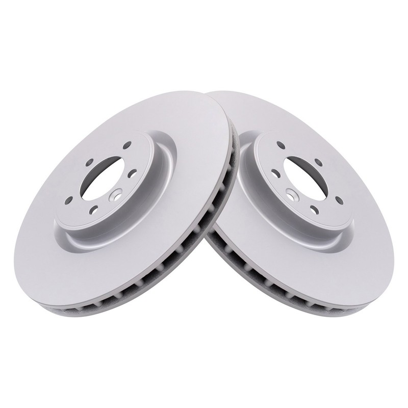 TRQ BRA41985 Disc Brake Rotors For Land Rover Range Sport 10-22 Front